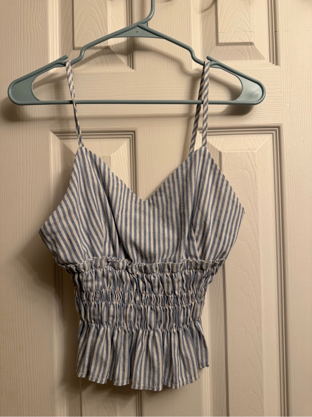 Women’s small striped crop top